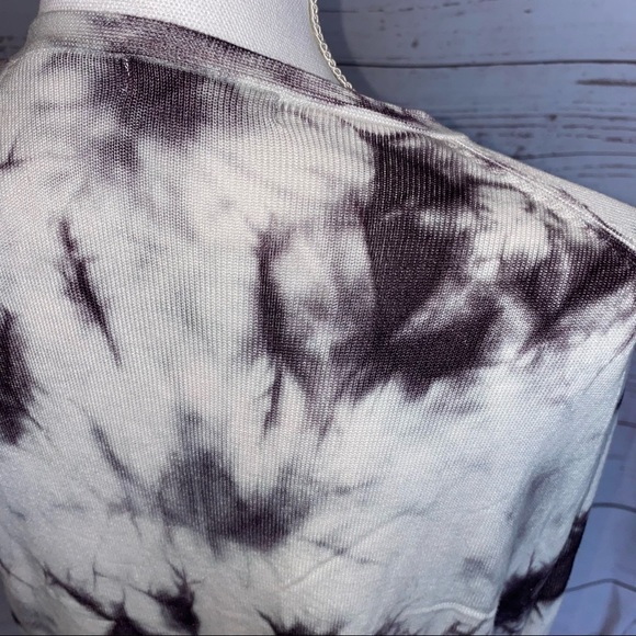 Sweet Romeo Tie Dye Jersey Open Drape Cardigan NWT - Picture 13 of 15